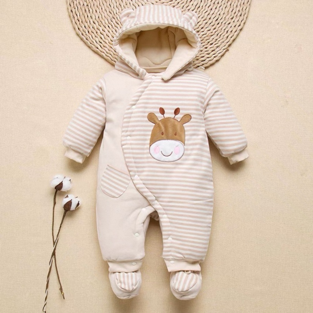 Baby Stripe Cotton Onesie